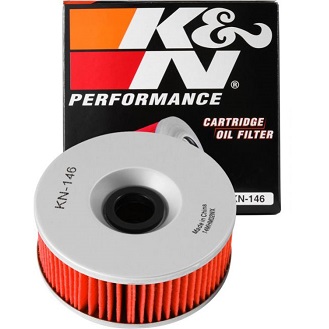 K&N oil filter chart - Yamaha, KN-146