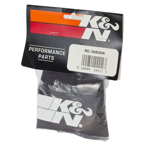 K&N Air Filter Wrap, Protects Filter from Rain and Dirt (RC-3680DK) Fits RC-3680, RE-0960 Filter