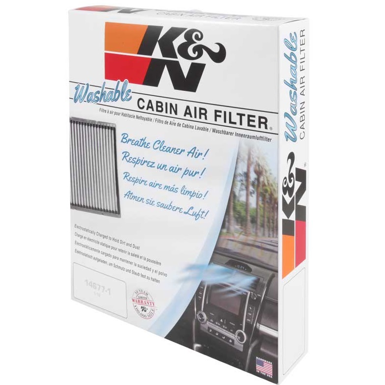 K&N Cabin Filter, Hyundai Santa Fe, 2.2L, 2.4L, 3.5L Engine, 09/13, (VF2026)