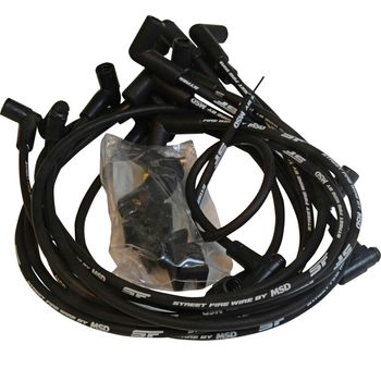 MSD Street Fire Wire Set, Small Block Chevy 350 HEI, (5554) - NZ Air Filter