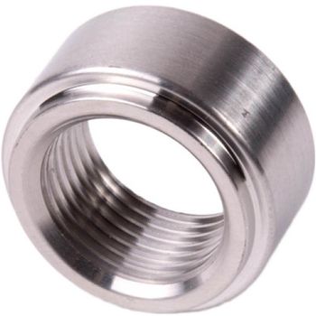 NZA Stainless Steel Lipped Weld On Oxygen Sensor Bung, M18*1.5P - NZ Air Filter