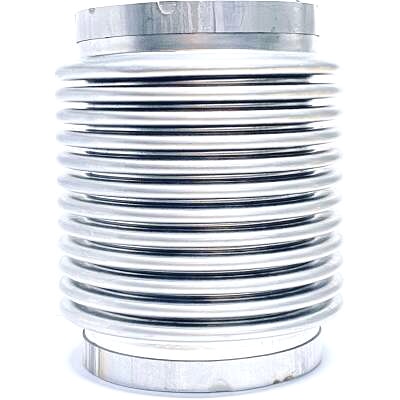 NZA Full Flow Stainless Steel Flexi (304), 4.0" Inlet x 6" Long