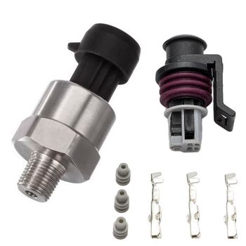 NZA Stainless Steel Pressure Sensor, 30 PSI, Absolute (-14.7 PSI Vac to 15 PSI Positive)