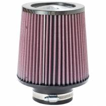 K&N Carbon Fibre Air Filter (RF-1047) 76mm, 3" inlet x 6" long K&N Carbon Fibre Air Filter (RF-1047) 76mm, 3" inlet x 6" long