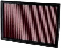 K&N Air Filter, Toyota Hilux, Fortuner, 2.4L, 2.8L, Diesel T, 1GD-FTV, 2GD-FTV, 15/24 (33-3045)