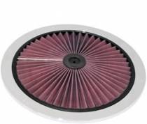 K&N, Chrome X-Stream Top Air Filter, Fits 14" Round (66-1401XP) K&N, Chrome X-Stream Top Air Filter, Fits 14" Round (66-1401XP)