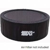 K&N Air Filter Wrap, Protects Filter from Dusty Conditions, Fits 5 x 14" Round" (E-3760PK) K&N Air Filter Wrap, Protects Filter from Dusty Conditions, Fits 5 x 14" Round" (E-3760PK)