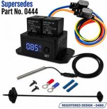 Davies Craig, V2 Digital Thermatic Fan Switch Kit, With Temperature Probe, DC-0480 (Supersedes 0444) - NZ Air Filter